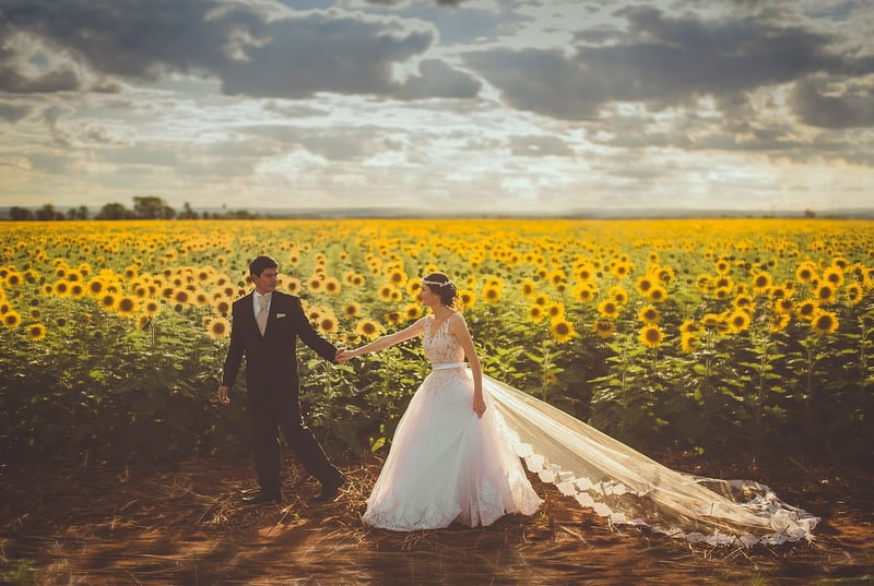 Outdoor Boho Ceremony